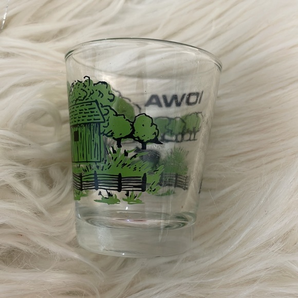 Iowa shot glass bar alcohol glass collection shooter cocktail beer - Picture 3 of 11
